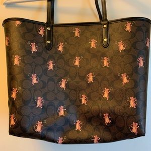 Coach “Dancing Mouse” Tote. New!